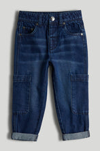 Load image into Gallery viewer, Mothercare Denim Cargo Jeans
