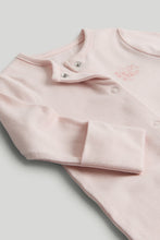 Load image into Gallery viewer, Mothercare 3 Pack Pink Sleepsuits
