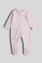 Load image into Gallery viewer, Mothercare 3 Pack Giraffe Sleepsuits
