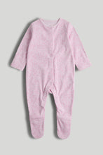 Load image into Gallery viewer, Mothercare 3 Pack Giraffe Sleepsuits
