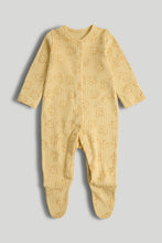 Load image into Gallery viewer, Mothercare 3 Pack Animal Ribbed Sleepsuits
