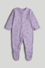 Load image into Gallery viewer, Mothercare 3 Pack Animal Ribbed Sleepsuits
