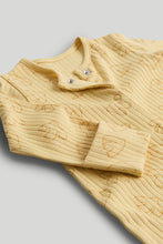 Load image into Gallery viewer, Mothercare 3 Pack Animal Ribbed Sleepsuits
