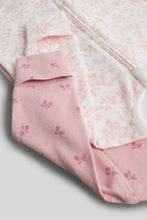 Load image into Gallery viewer, Mothercare 2 Pack Pink Zip-Up Sleepsuits
