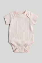 Load image into Gallery viewer, Mothercare 5 Pack Animals Short-Sleeved Bodysuits
