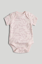 Load image into Gallery viewer, Mothercare 5 Pack Animals Short-Sleeved Bodysuits
