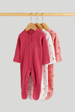 Load image into Gallery viewer, Mothercare 3 Pack Celestial Sleepsuits
