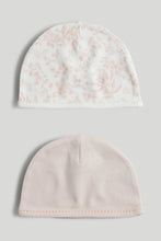 Load image into Gallery viewer, Mothercare My First 2 Pack Cotton Baby Hats
