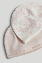 Load image into Gallery viewer, Mothercare My First 2 Pack Cotton Baby Hats
