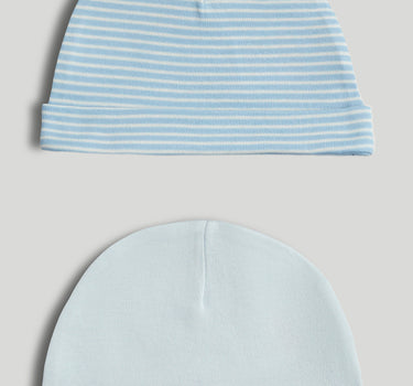 Mothercare My First 2 Pack Cotton Baby Hats