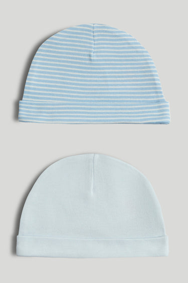 Mothercare My First 2 Pack Cotton Baby Hats