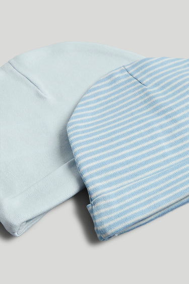 Mothercare My First 2 Pack Cotton Baby Hats