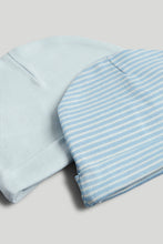 Load image into Gallery viewer, Mothercare My First 2 Pack Cotton Baby Hats
