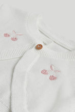 Load image into Gallery viewer, Mothercare Pink Dress, Knickers and Cardigan Outfit
