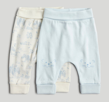 Mothercare My First 2 Pack Blue Joggers
