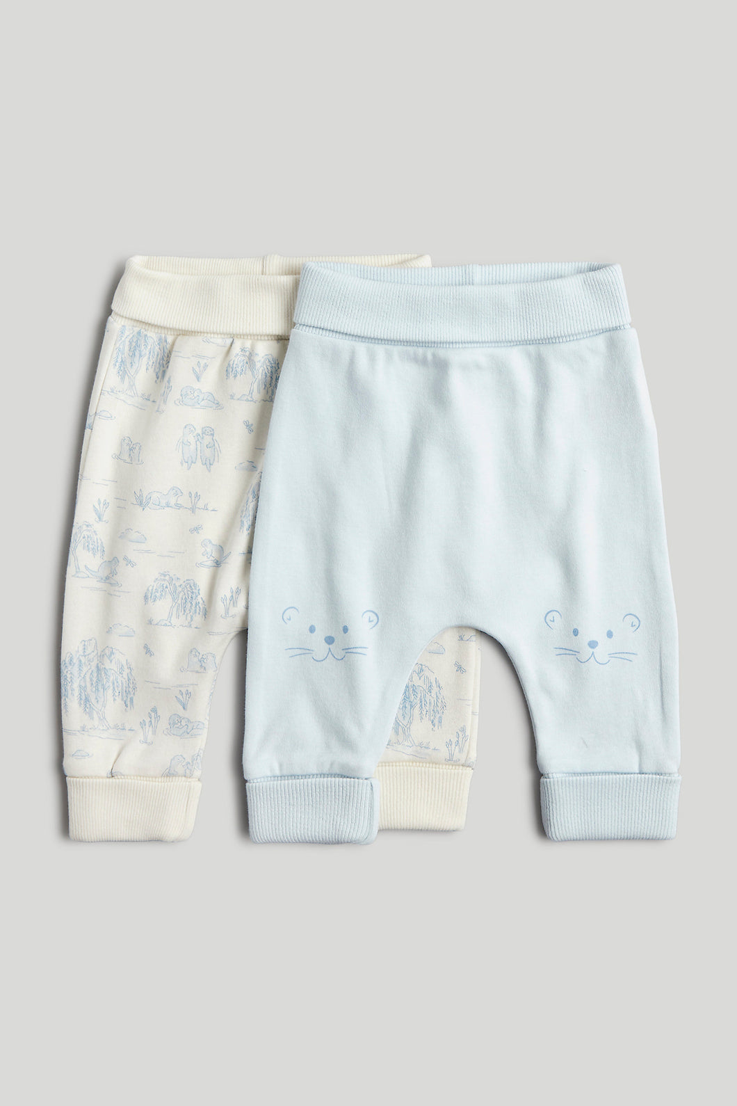 Mothercare My First 2 Pack Blue Joggers