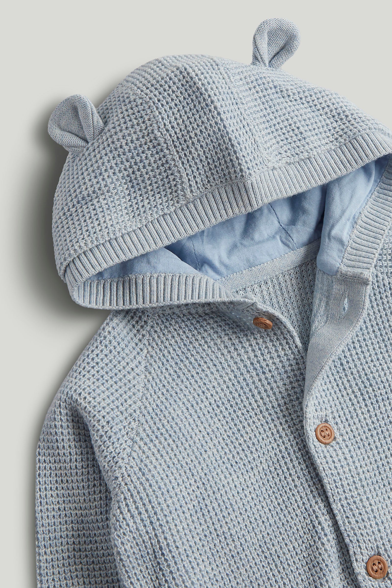 Mothercare My First Blue Knitted Cardigan