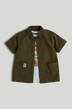 Load image into Gallery viewer, Mothercare Jungle Fun Shirt and T-Shirt Set
