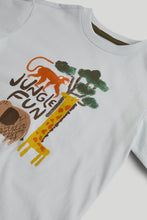 Load image into Gallery viewer, Mothercare Jungle Fun Shirt and T-Shirt Set
