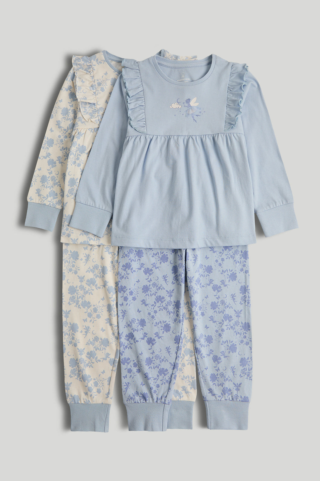Mothercare 2 Pack Fairy Pyjamas