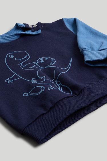 Mothercare Dinosaur Joggers and Sweat Top Outfit