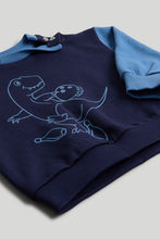 Load image into Gallery viewer, Mothercare Dinosaur Joggers and Sweat Top Outfit
