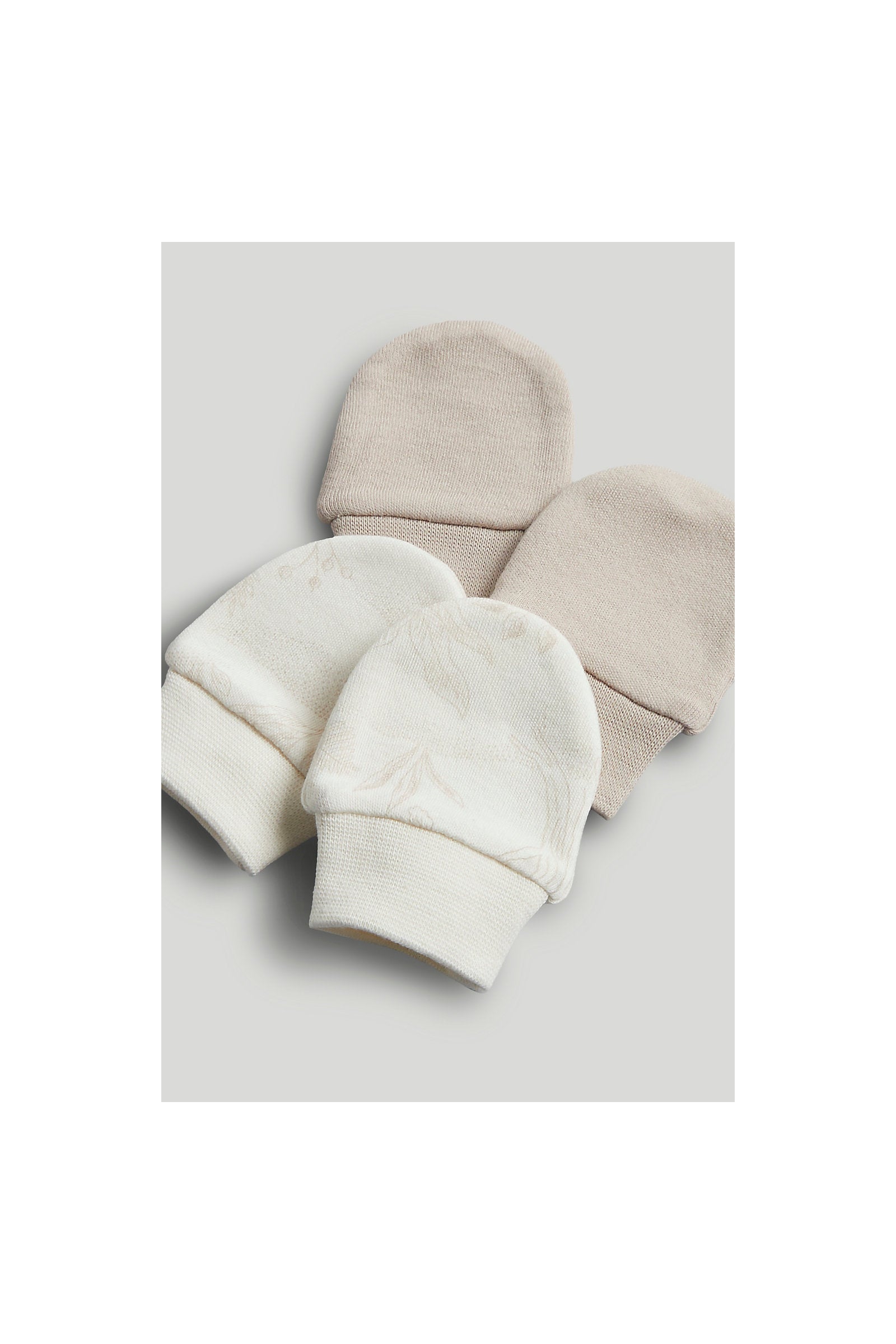 Mothercare My First 2 Pack Cotton Baby Mitts