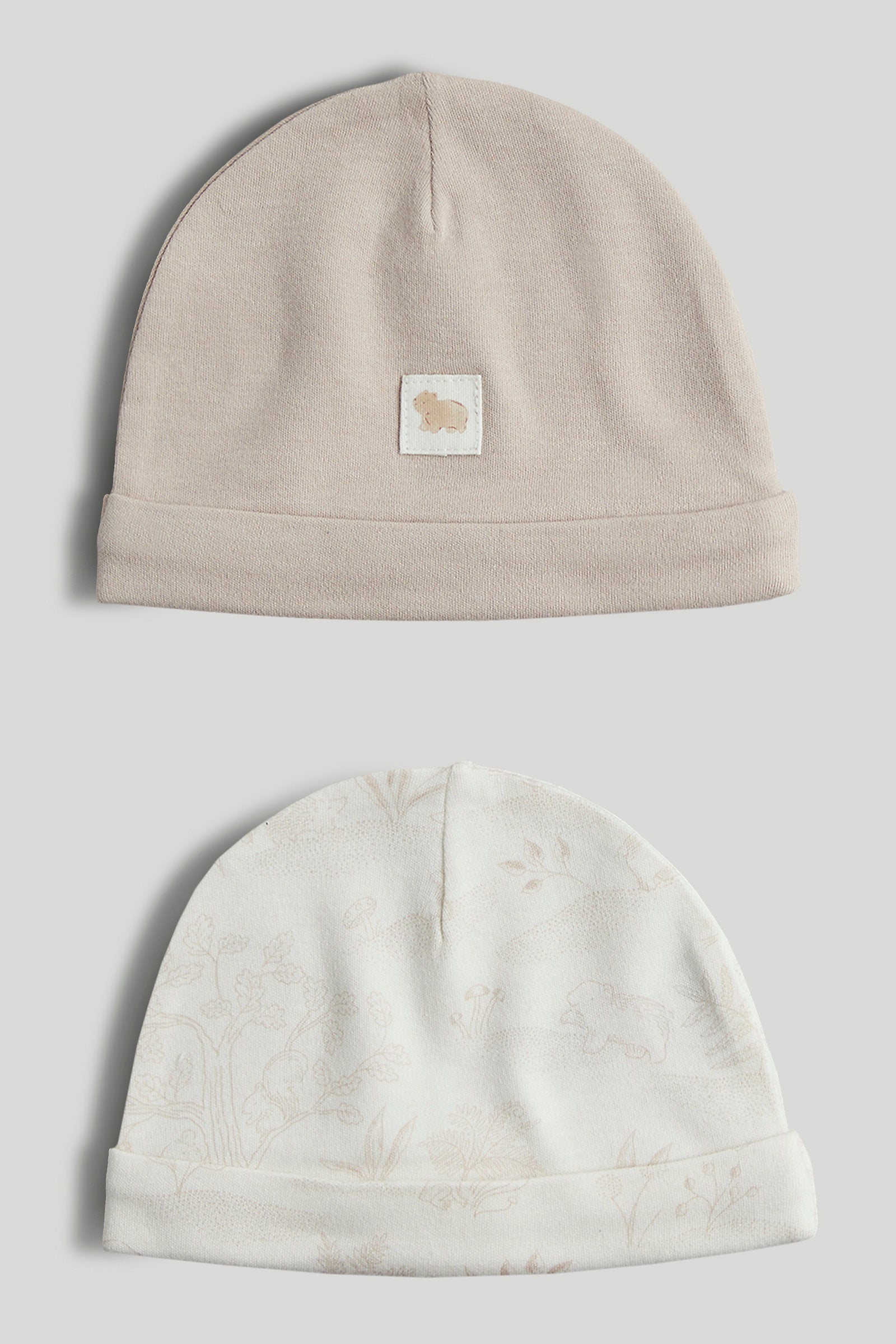 Mothercare My First 2 Pack Cotton Baby Hats