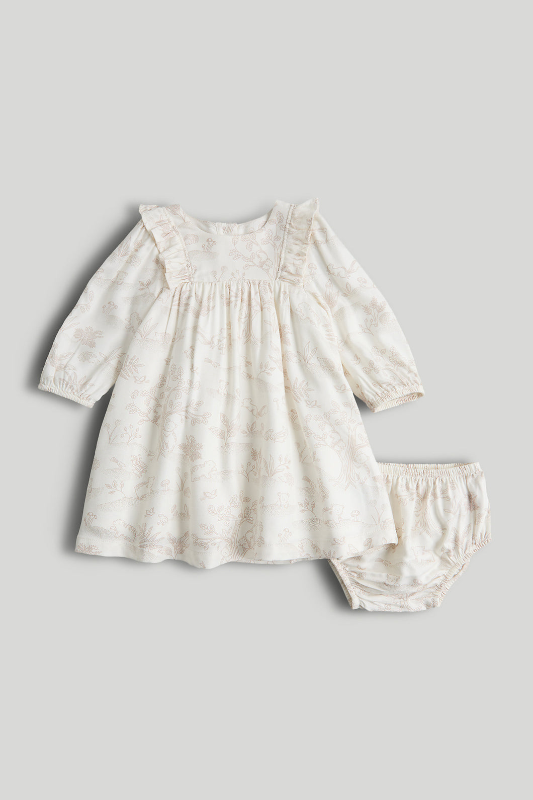 Mothercare White Dress and Knickers Outfit