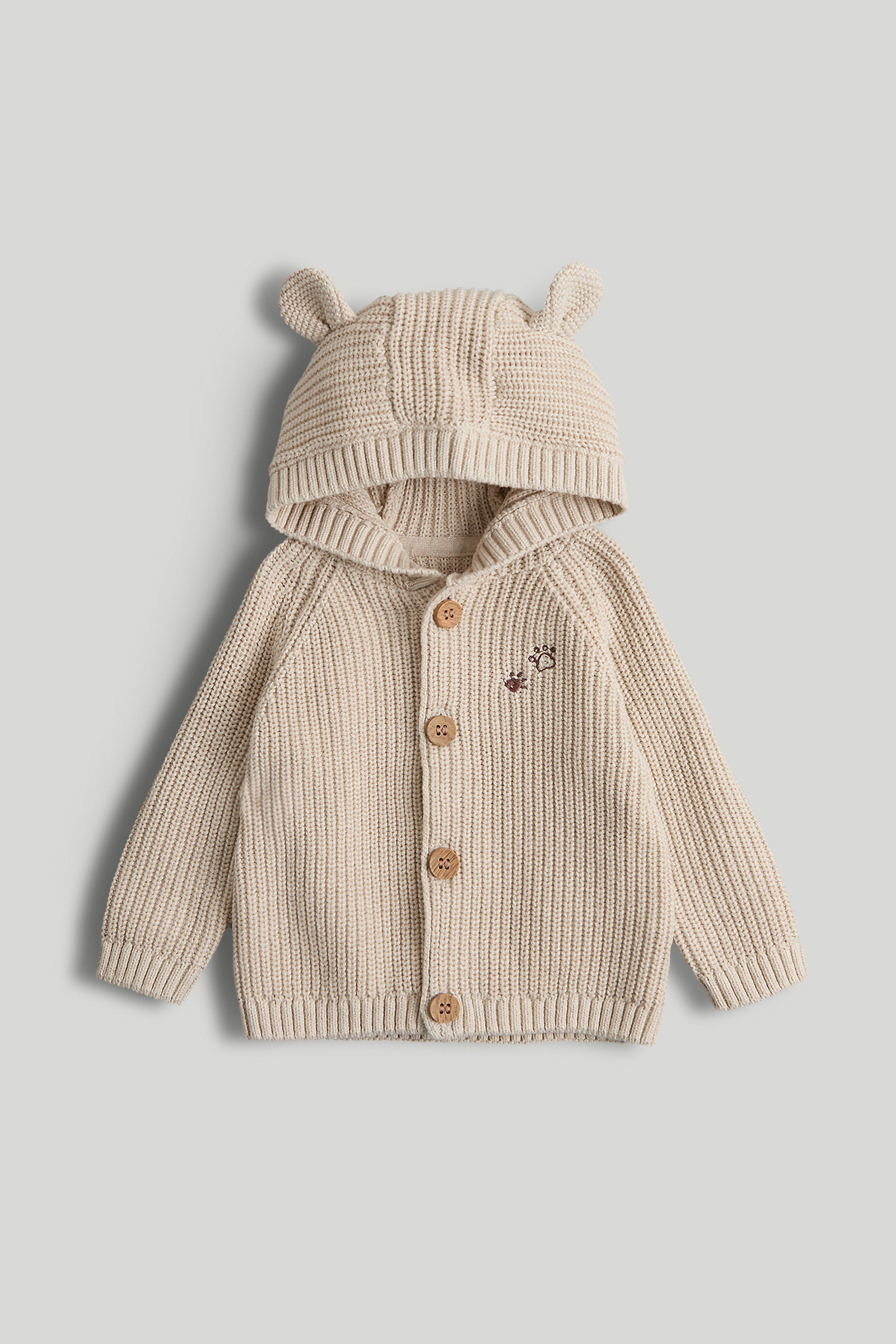 Mothercare My First Hello World Knitted Cardigan
