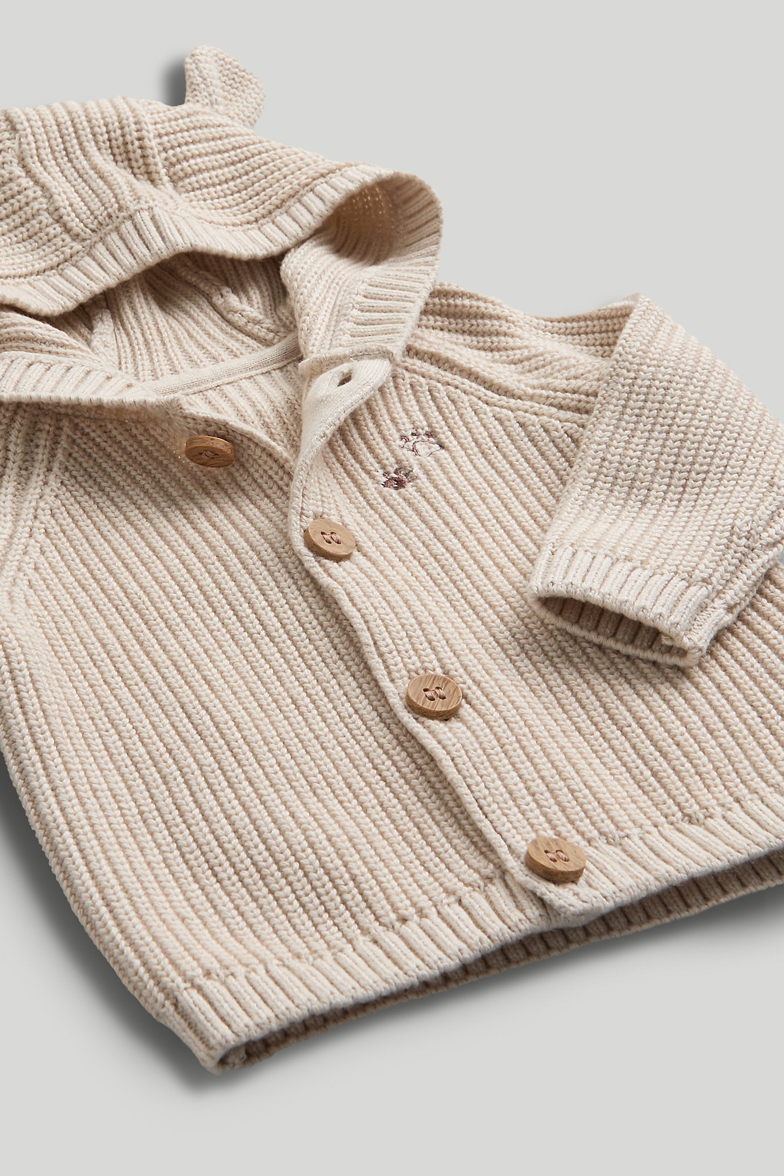 Mothercare My First Hello World Knitted Cardigan