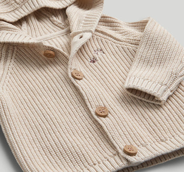 Mothercare My First Hello World Knitted Cardigan