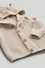 Load image into Gallery viewer, Mothercare My First Hello World Knitted Cardigan
