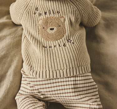 Mothercare My First Hello World Knitted Cardigan