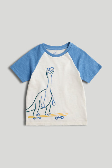 Mothercare Dinosaur Skate T-Shirt
