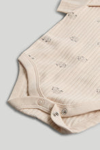 Load image into Gallery viewer, Mothercare 5 Pack Animals Short-Sleeved Bodysuits
