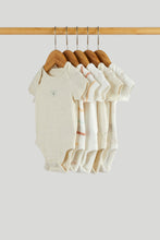 Load image into Gallery viewer, Mothercare 5 Pack Safari Short-Sleeved Bodysuits
