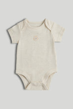 Load image into Gallery viewer, Mothercare 5 Pack Safari Short-Sleeved Bodysuits
