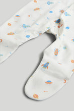 Load image into Gallery viewer, Mothercare 3 Pack Space Sleepsuits
