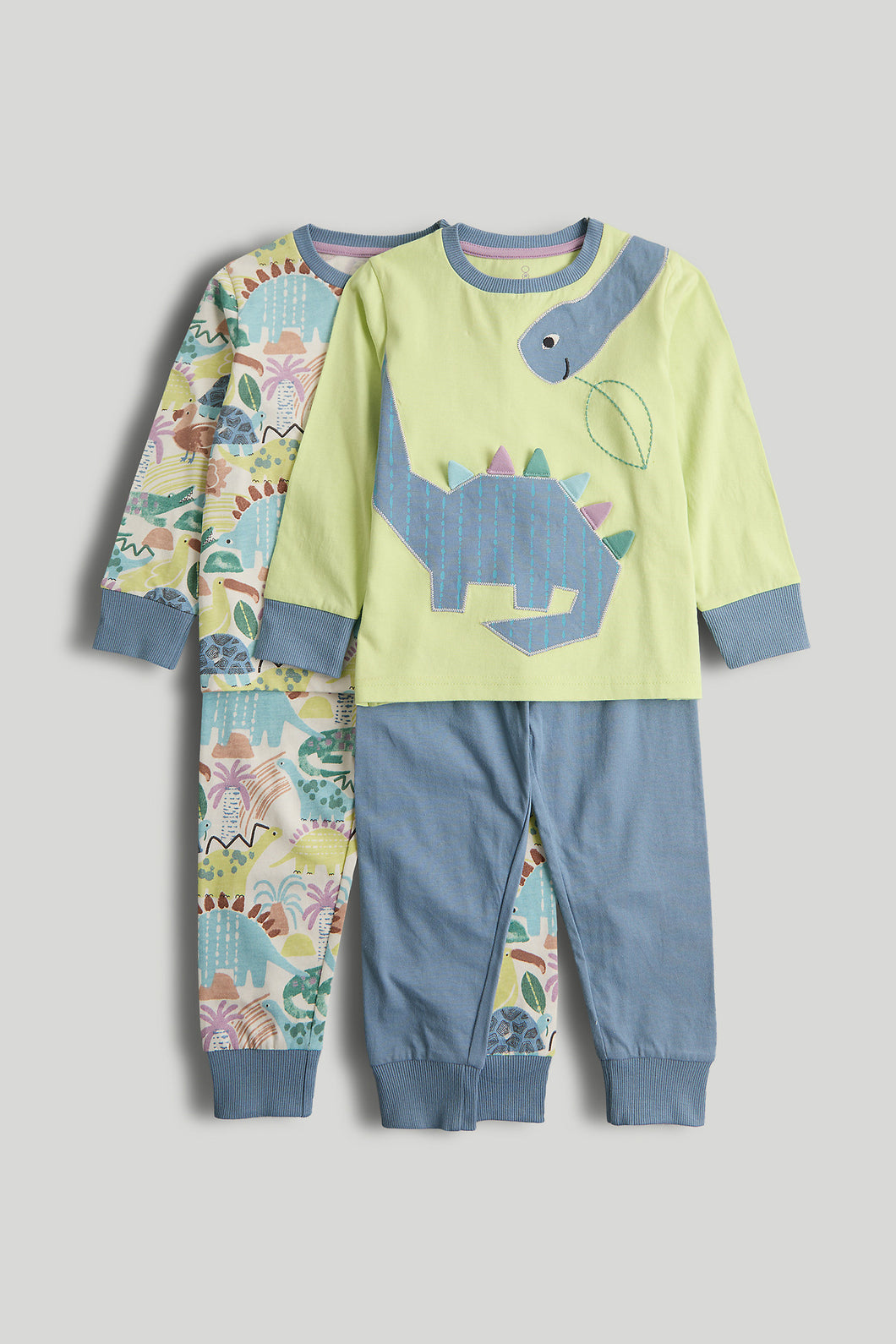 Mothercare 2 Pack Dinosaur Pyjamas