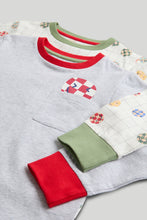 Load image into Gallery viewer, Mothercare 2 Pack Smiley Faces Pyjamas
