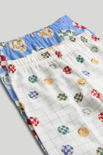 Load image into Gallery viewer, Mothercare 2 Pack Smiley Faces Pyjamas
