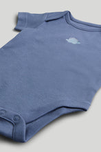 Load image into Gallery viewer, Mothercare 5 Pack Dinosaur Short-Sleeved Bodysuits
