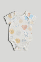 Load image into Gallery viewer, Mothercare 5 Pack Blue Short-Sleeved Bodysuits
