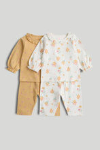 Load image into Gallery viewer, Mothercare 2 Pack Floral Baby Pyjamas
