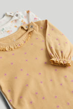 Load image into Gallery viewer, Mothercare 2 Pack Floral Baby Pyjamas
