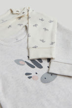 Load image into Gallery viewer, Mothercare 2 Pack Zebra Baby Pyjamas
