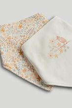 Load image into Gallery viewer, Mothercare 3 Pack Daisy Dribble Bibs
