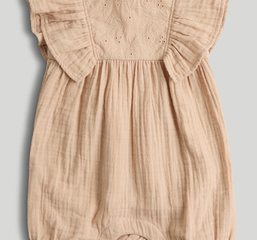 Mothercare Peach Cotton Romper