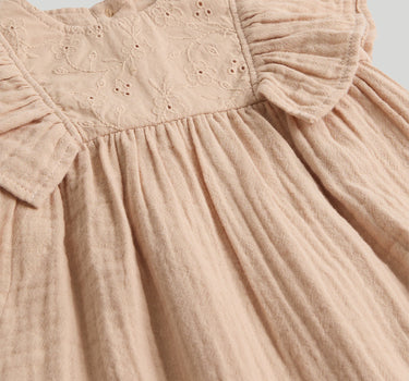 Mothercare Peach Cotton Romper